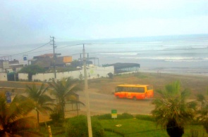 Huanchaco Beach. View of Playa Sunquela. Trujillo webcams online