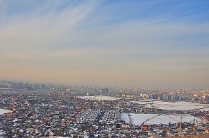Panorama of the city. Webcams Bishkek