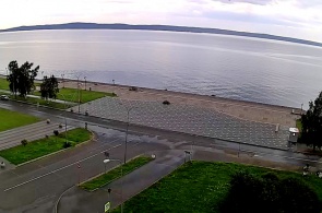 Embankment of Lake Onega. Webcams Petrozavodsk