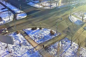 The intersection of Brest and Rodimtsev. Orenburg webcams