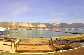 Seaport. Webcam Novorossiysk online