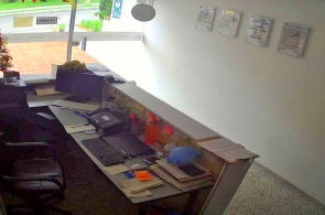 The office of the company. Webcam Medellin online