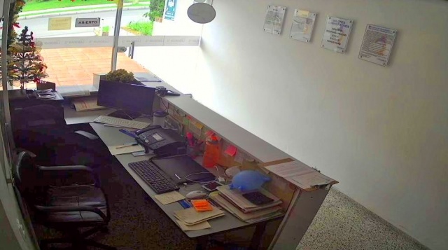 The office of the company. Webcam Medellin online