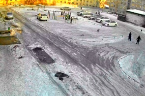 Gornaya street, 11. Courtyard. Kyzyl webcams online