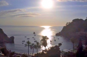 Gulf of Mazzaro. Angle 2. Taormina webcams online