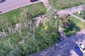 Kalinina Street, Batakskaya Street. Georgievsk webcams online