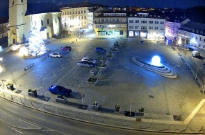 T.G.M. Square. Pribram webcams online