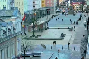 Square Torgallmenningen. Webcam Bergen online