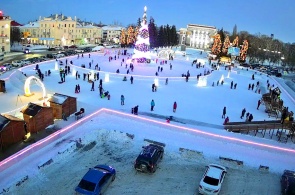 Lenin Square. Webcams Salavat