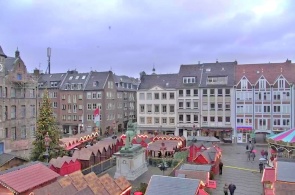 Market square. Webcam Dusseldorf online
