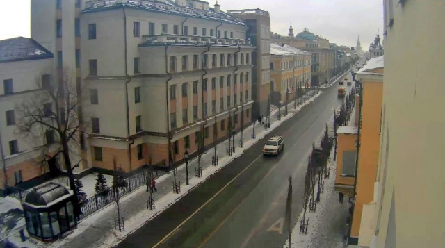 Kremlin street. Webcams online Kazan