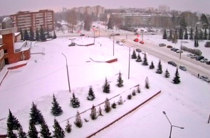 Crossroads Mizrukov - Irtyashskaya. Ozersk webcams