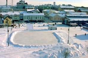The Central area of Oulu webcam online