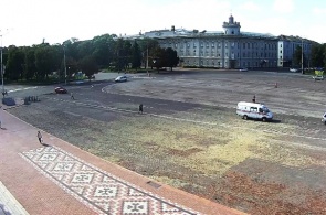 The Red Square Of Chernihiv. The views of the regional state administration
