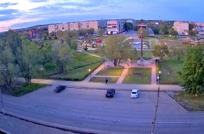 Central square. Webcams Yemanzhelinsk