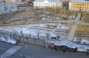 Decembrists Square. Chita in real-time.