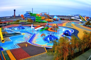 Children's area Aquapark. Kirillovka webcams