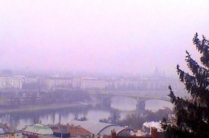 The Margaret Bridge. Webcam Budapest online