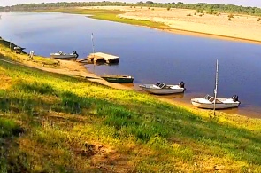 Fishing base Golden Delta. Akhtubinsk webcams online