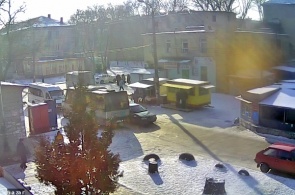 The webcam will broadcast a view of the village Voenstroya