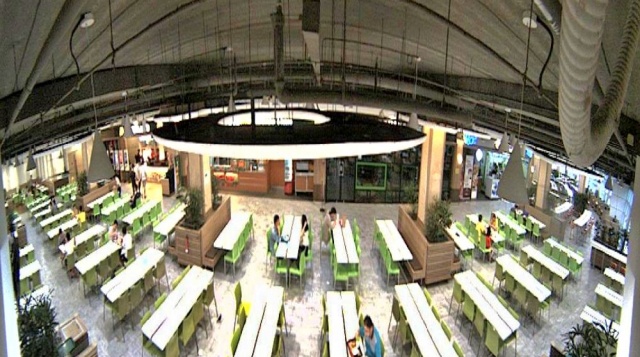 Dining room. Nanyang technological University. Webcam Singapore online