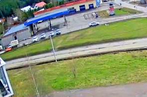 Crossroad of K. Marx and Rayonnaya. Verkhnyaya Salda webcams online