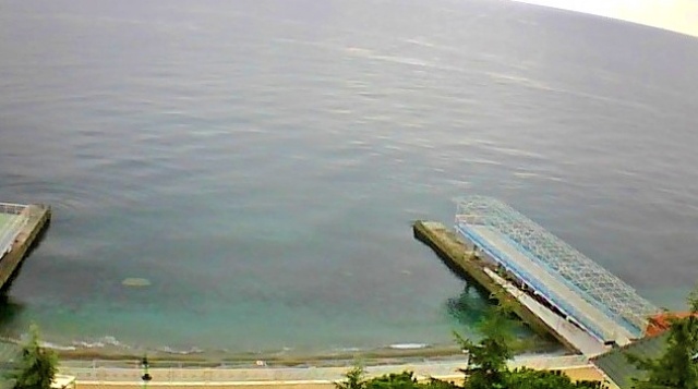 Beach Professor's corner. Alushta webcam online