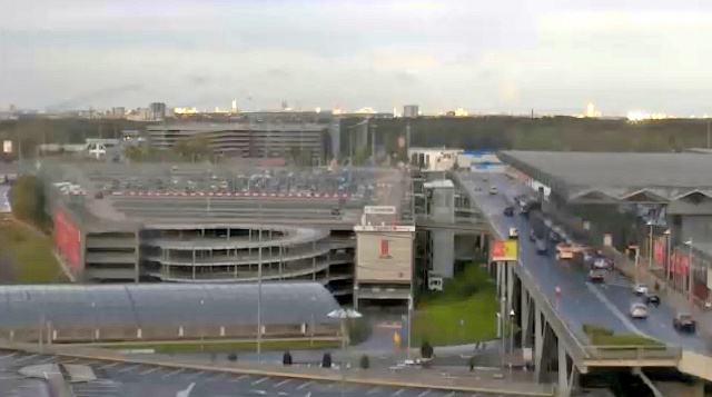 The Cologne/Bonn Airport. Parking. Cologne web Cam online