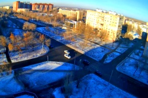 The intersection of Salmyshskaya and Druzhba. Orenburg webcams
