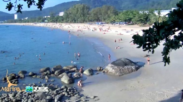 Karon beach web Cam online