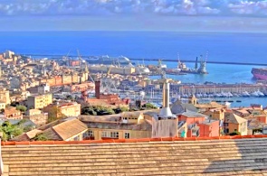 Port of Genoa. Live webcams