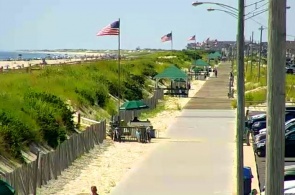 Panoramic webcam from Seaside Park. Webcam Seaside heights online