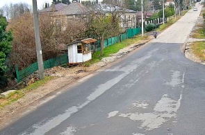 Crossroads of Chachba and Ochamchirskaya streets. Webcams Gudauta