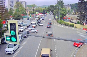 Crossroads of Leningradskaya and Batumi highways. Webcams Dagomys
