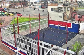 Playground in the city centre. Webcam Bogota watch online