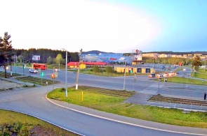 Stop at TRC Tarelka. Zlatoust webcams