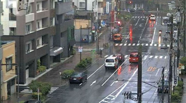The view from the hotel Kuramae. Webcam Tokyo online