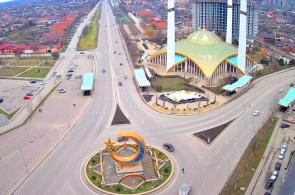 Mosque. Webcams Argun