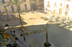 Cathedral Square in Cefalu. Webcams Palermo