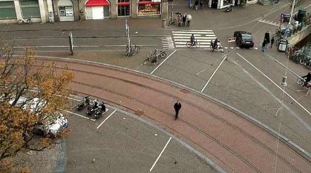 Square King Square. Amsterdam web Cam online