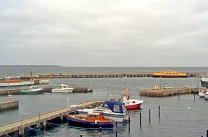 Hunnested. Harbor and port. Copenhagen Webcams