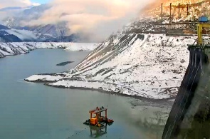 Jvari reservoir. Webcam Gal