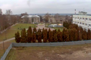 Square Generala Belova. Riga web camera online