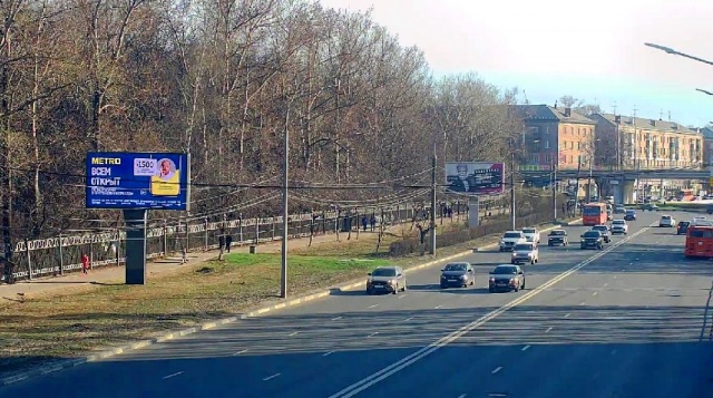 Lenin Avenue. Webcam of Nizhny Novgorod Online