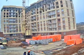 Residential Complex Harmony. Position 7. Novocheboksarsk webcams online