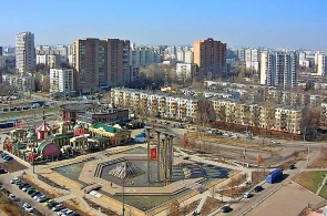 Square of Glory, Metro Kuzminki web camera online