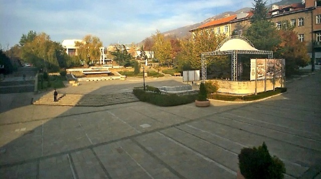 The Central square of Karlovo