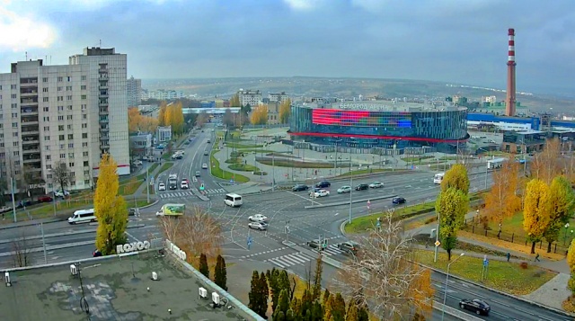 Crossing of Korolev and Shchorsa streets. Belgorod webcams