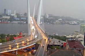 Golden bridge. Webcam Vladivostok online