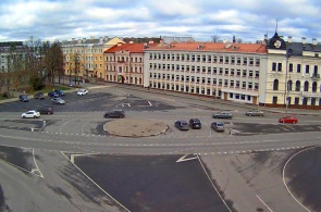 Oktyabrskaya Square. Pskov webcams